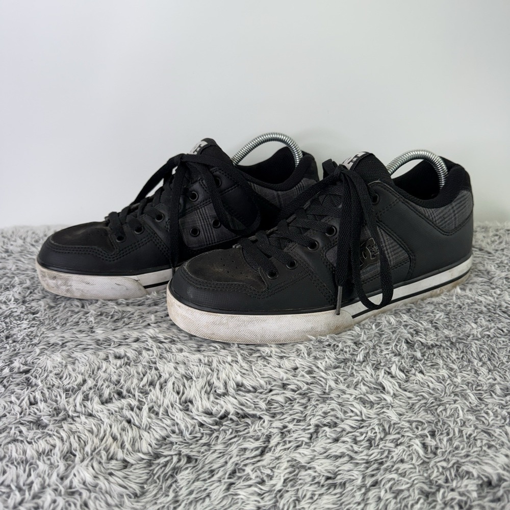 DC Shoes Men's Pure SE Black Skateboard Lace Up Size 7.5